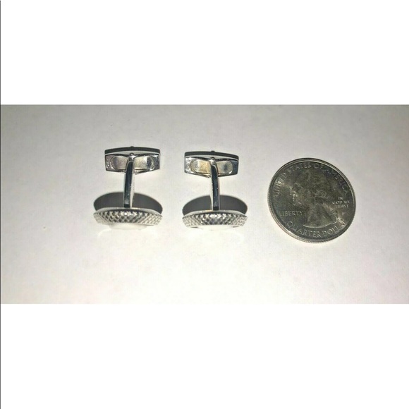 Authentic Tateossian Skull Cameo Silver Cufflinks - Picture 3 of 7